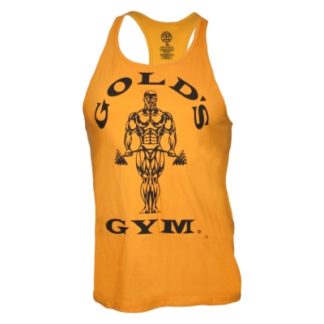 Classic Golds Gym Stringer Tank Top - gold - BodyBeautifulApparel.com
