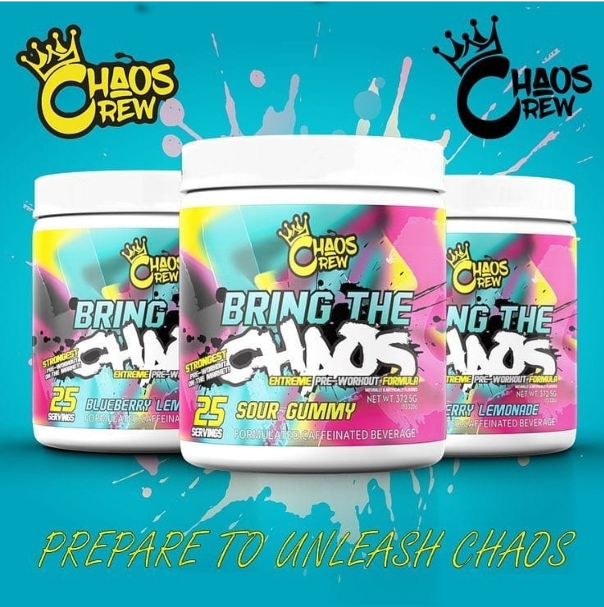 Bring The Chaos Pre-Workout Extremely potent 