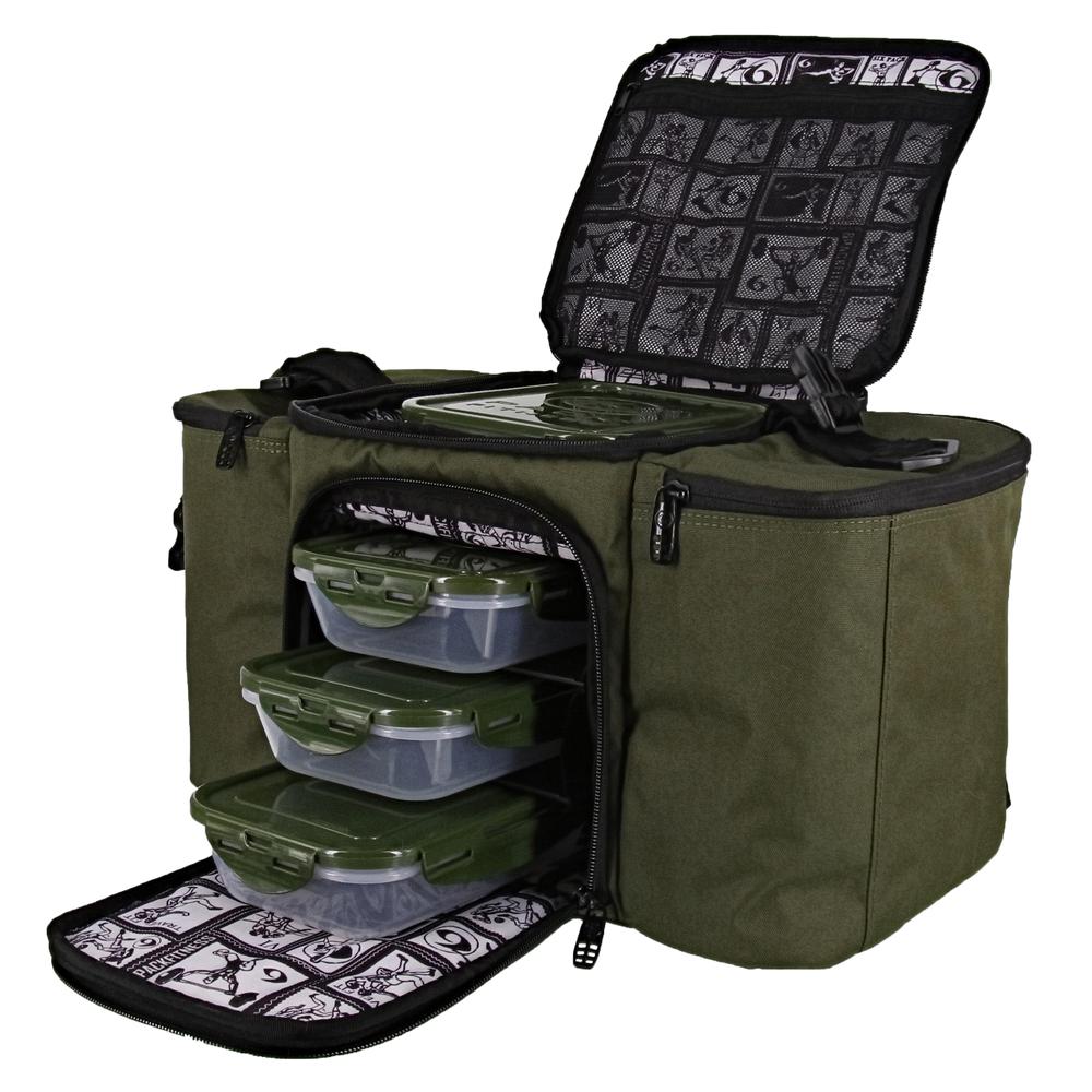 6 Pack Fitness Innovator 300 Stealth Meal Management Bag for sale online 