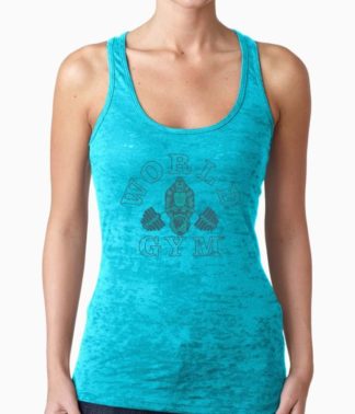 Ladies Burnout Racer Tank - bodybeautifulapparel.com