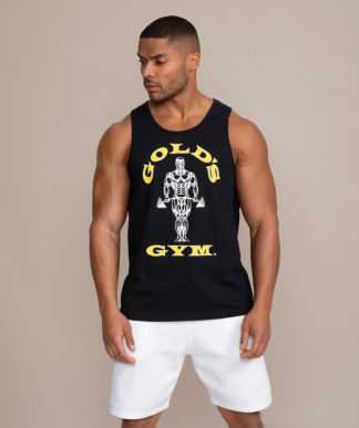 Men's Fitness Tank Top  Stringer tank top in dark grey – Gym Generation®