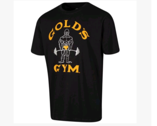 Golds Gym Camo Joe Printed T-Shirt Charcoal Marl, 19,90 €