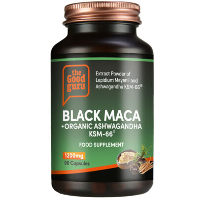 The Good Guru Black Maca + Ashwagandha KSM66®