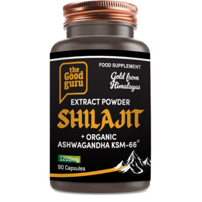 The Good Guru Gold Shilajit + Ashwagandha KSM66®